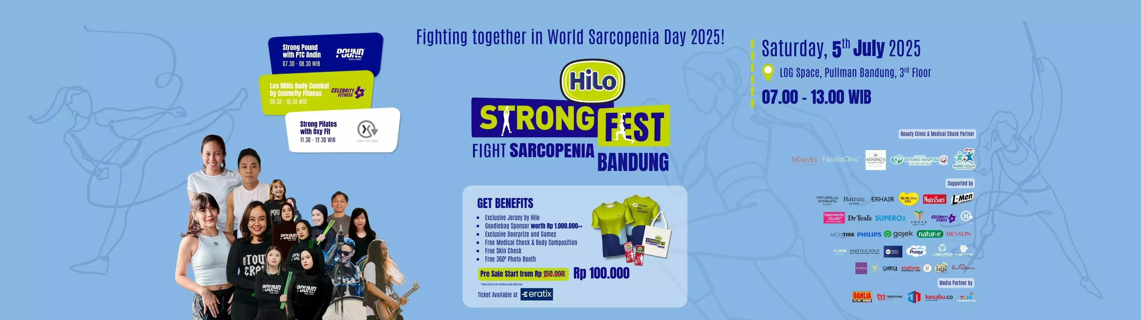 Bandung HiLo Strong Fest Fight Sarcopenia 2025