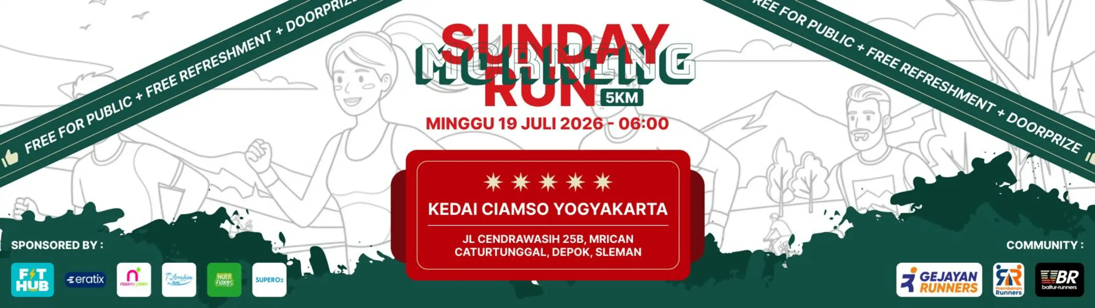 Sunday Fun Run With Kedai Ciamso