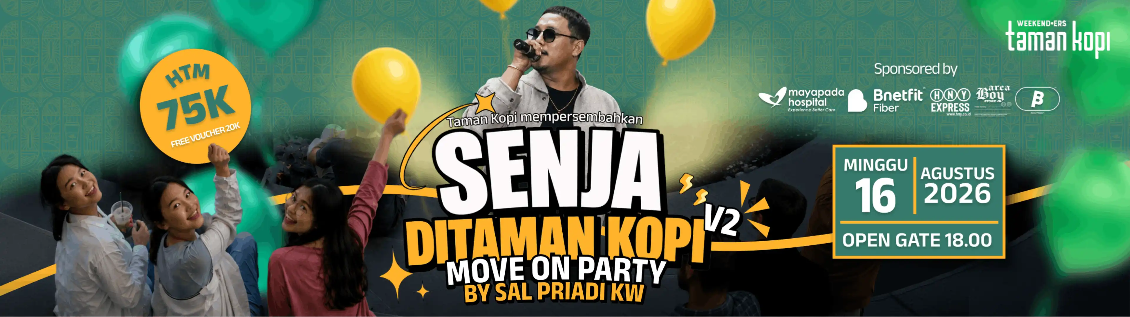 SENJA DI TAMAN KOPI - MOVE ON PARTY