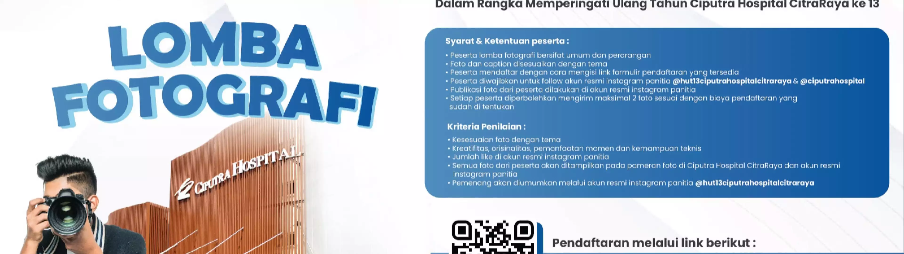 Lomba Fotografi Ciputra Hospital CitraRaya