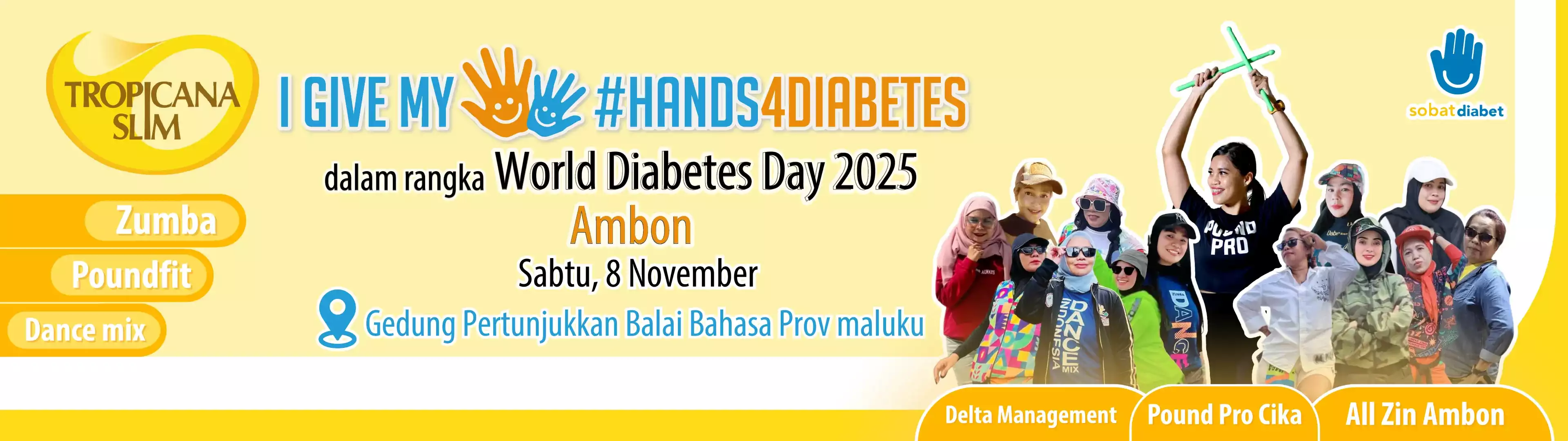 Ambon - Tropicana Slim World Diabetes Day 2025