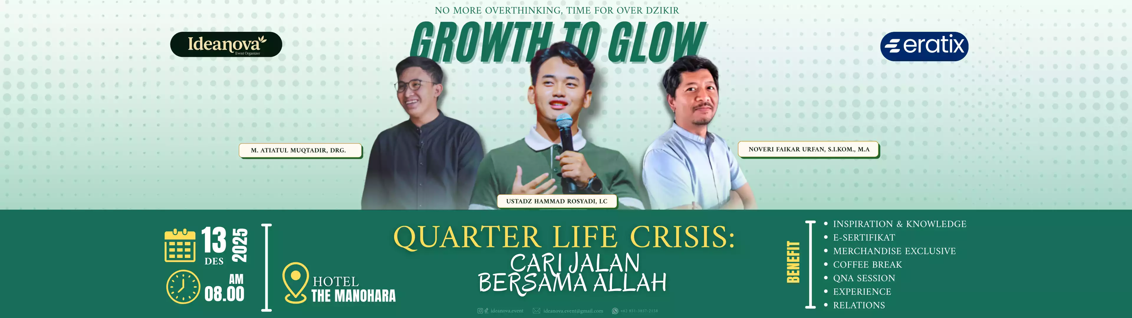 Growth to Glow