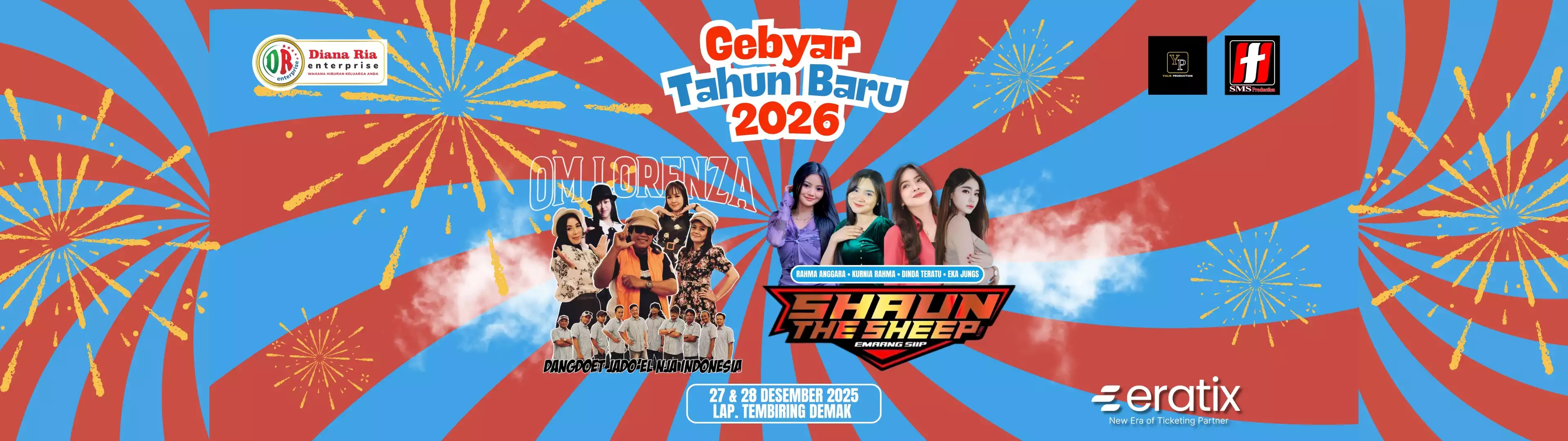 Gebyar Tahun Baru 2026 Demak