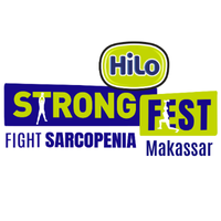 Makassar HiLo Strong Fest Fight Sarcopenia 2025 logo